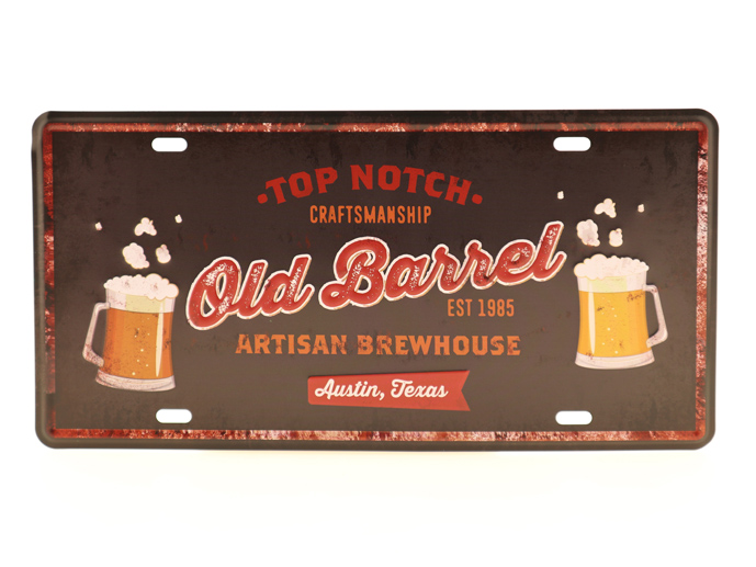 Retro Wandbord 15×30