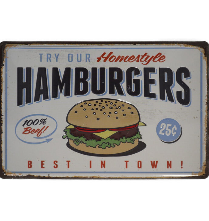 Retro Wandbord 20×30